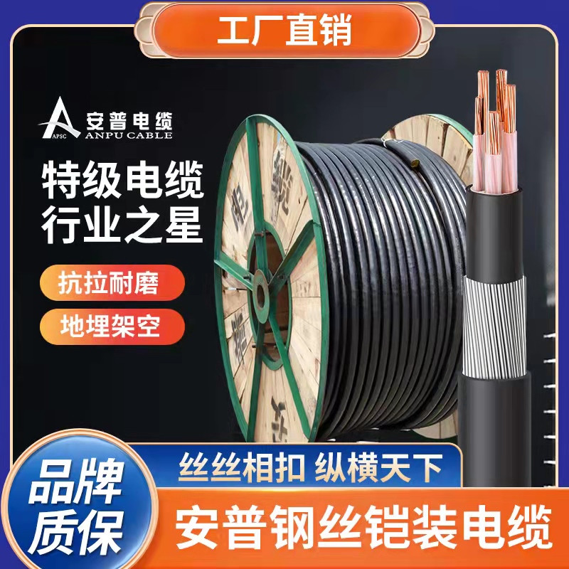 安普鋼絲鎧裝電纜 安普鋼絲鎧裝電纜